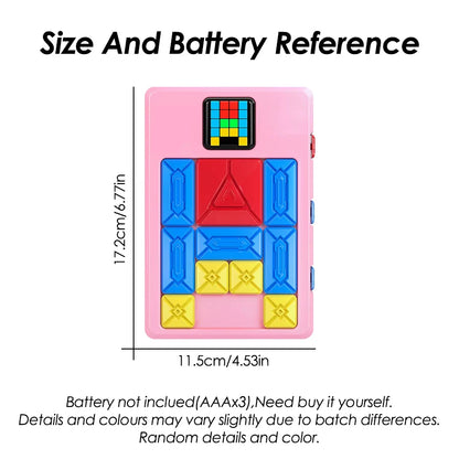 Huarong Road Magnetic Suction Block Sliding Puzzle CHILDREN'S Puzzle Logical Thinking Training Brain-burning Board Game Toys