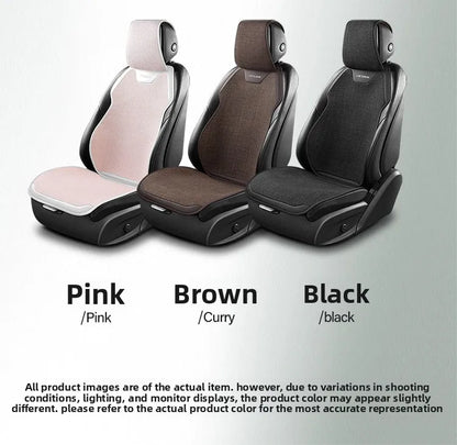 Universal Linen Car Seat Cover Four Season Auto Flax Comfortable Breathable Anti-Slip Covers Cushion SUV Car Seat Protection