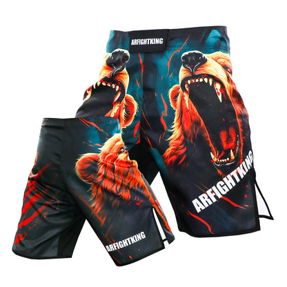 Fighter Jujitsu Sports 5-point Length Shorts Gym Jujitsu Taekwondo Thai Boxing Shorts Fighter Dress MMA Boxing Pants Size XXS-XL