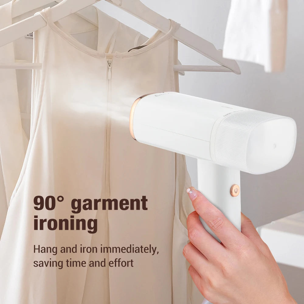Foldable Mini Garment Steamer Steam Iron 1000W Handheld Portable Home Travelling For Clothes Ironing Wet Dry Ironing Machine