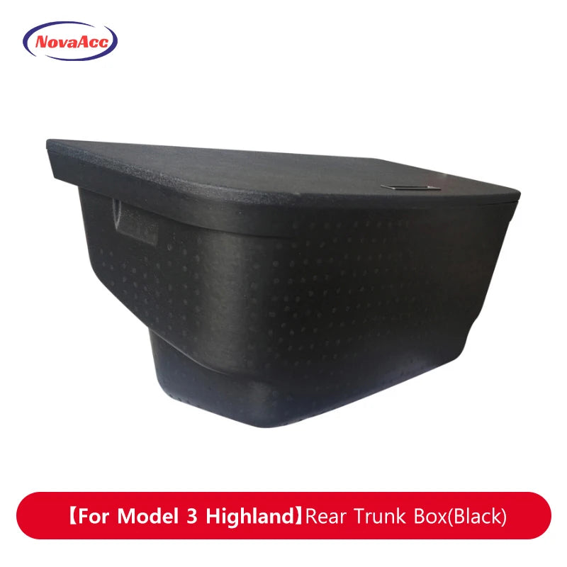 Front Trunk Rear Trunk Storage Box For Tesla Model Y Juniper 2021-2026 Model 3 Highland 2024-2026 Camping Travel Insulated Bin