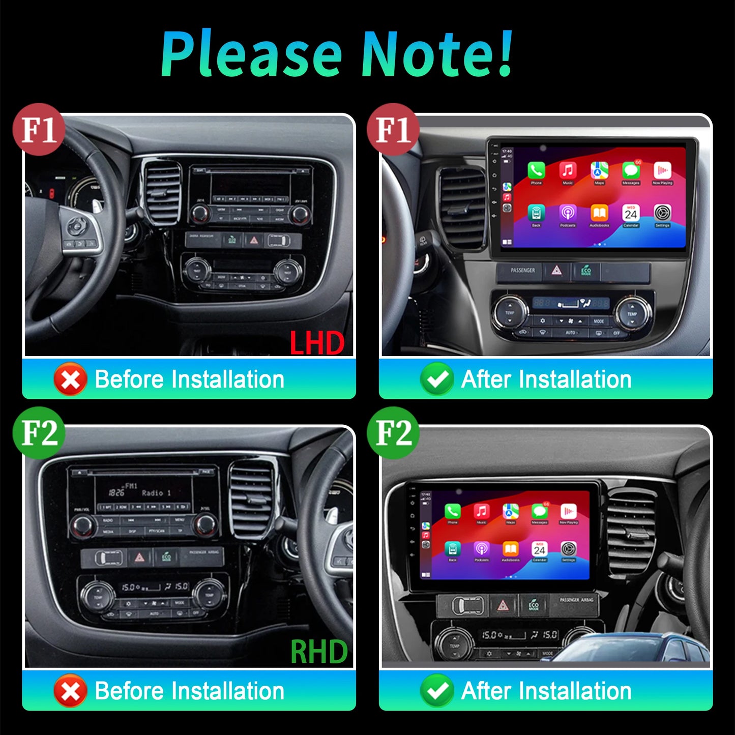 9" For Mitsubishi Lancer 9 CS 2000-2010 Car Radio 2K QLED Screen Android 16 Wireless BT Carplay Touch 4G WIFI