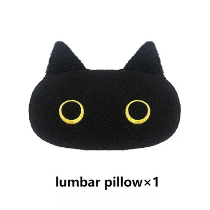 Lucky Kitten car seat covers, Corduroy Seat Cushion with Storage Bag Suitable for More Than 95% Car Models Trucks, Sedans SUVs