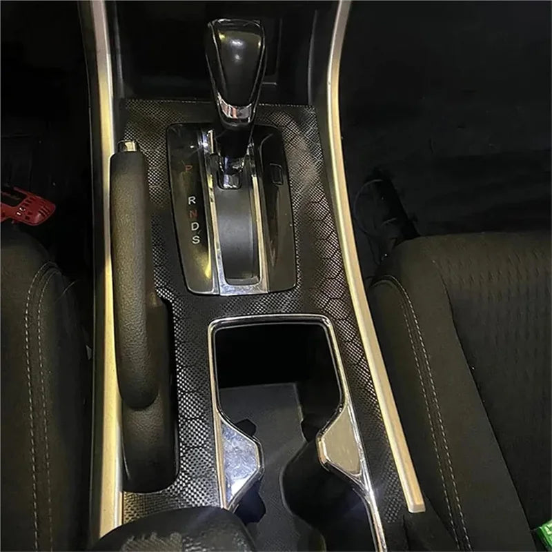 Premium PET Black Hex Honeycomb Carbon Vinyl Wrap Roll Air Release DIY Self Adhesive Decal Automotive Car Wrapping Foil