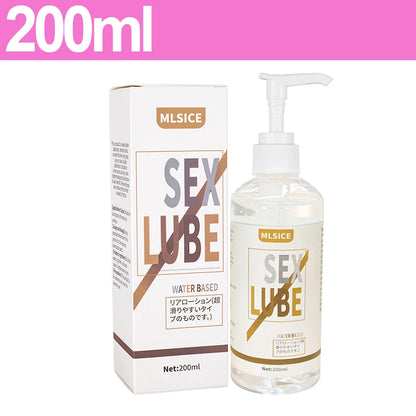 300ml Fresh Cool Personal Lubricant Anal Vagina Long-Lasting Lubrication for Couple Gay Intimate Water Based Lube Adult Products