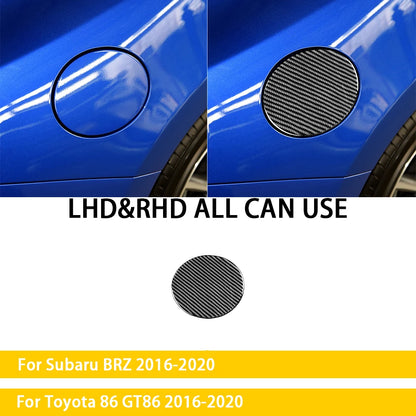 For Subaru BRZ Toyota 86 GT86 2017 2018 2019 Carbon Fiber Car Accessories Gear Shift Cup Holder Air Conditioning Trim Sticker