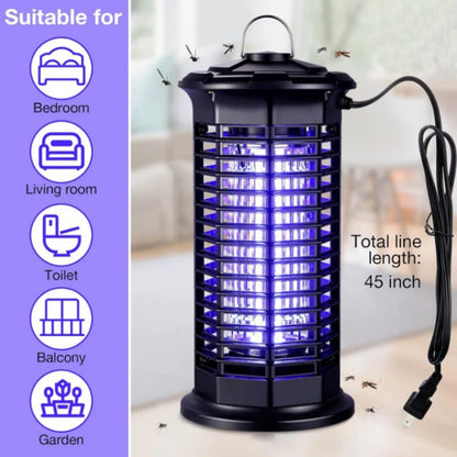 2-In-1 Microwave Mosquito Killing Lamp Electric Shock Mosquitos Killing Insect Trap Waterproof Insect Racket EU Plug Bug Zapper