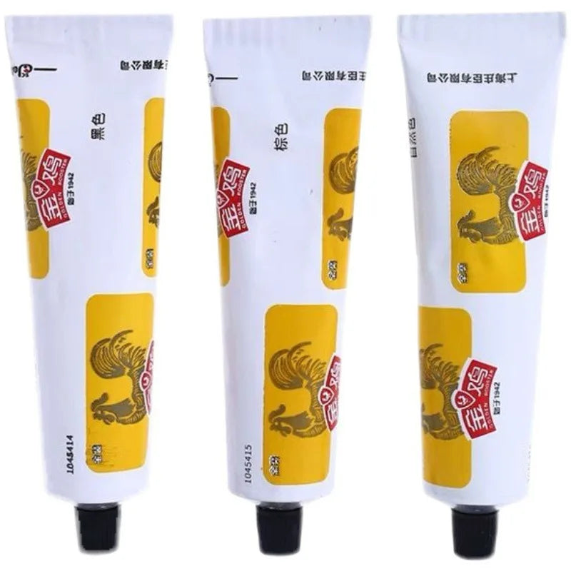 Free Shipping Golden Rooster Shoe Polish Colorless Black Brown Leather Cleaner Leather Shoes Gloss Maintenance Shoe Brush