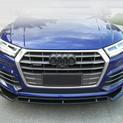 1Pcs ABS Car Front Hood Emblem Bonnet Logo Rear Trunk Badge For Audi A3 A4 A5 A6 A7 A1 A2 Q2 Q3 Q4 Q5 Q7 Q8 TT S3 S4 Car sticker