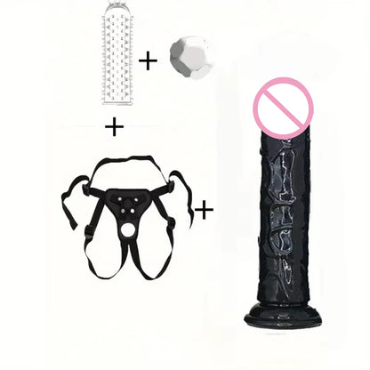 Strap on Dildo Pants Sex Toys for Women Erotic Wearable Strapon Penis for Lesbian G Spot Stimulator Adult Standard Size Panties