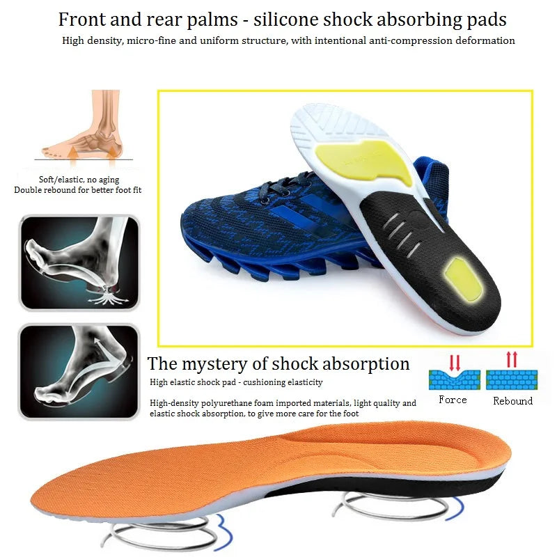Unisex Premium Orthotic Gel Insoles Orthopedic Flat Foot Health Sole Pad For Shoes Insert Arch Support Pad For Plantar Fasciitis