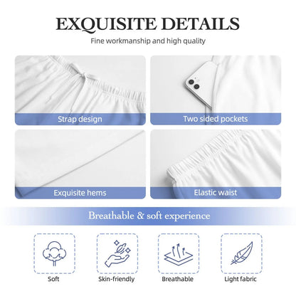 Customized sleeping pants with personalized facial photos long sleeved warm sleeping pants for both men and women  fun Christmas