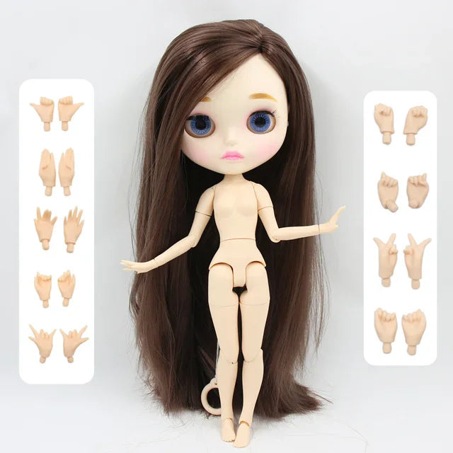 ICY DBS Blyth doll 1/6 bjd Matte face joint body 30cm toy girls gift