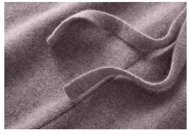 High Waist Wool Knitted Wide Leg Pants Women's Outerwear Autumn Winter Thickened Floor-Length Straight Cut Casual Trousers