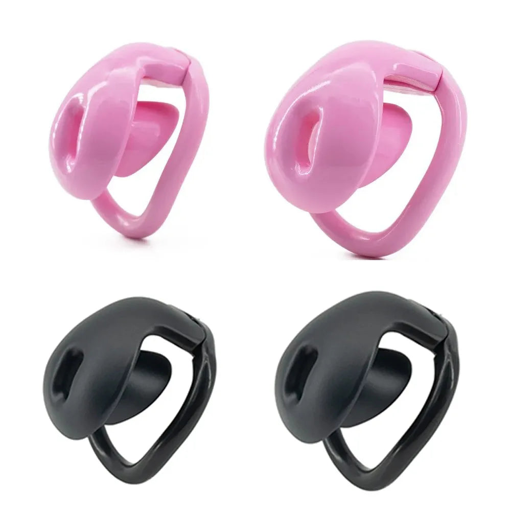 Male Chastity Cage with 4 Size Rings Positive/Negative Chastity Device Sissy Cb Lock Penis Bondage SM Chastity Lock Sex Toys Men