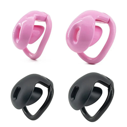 Male Chastity Cage with 4 Size Rings Positive/Negative Chastity Device Sissy Cb Lock Penis Bondage SM Chastity Lock Sex Toys Men