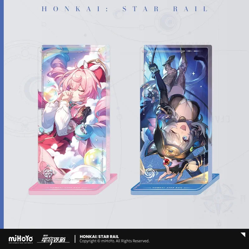 Sunsyea Honkai Star Rail Official Merch miHoYo Original Authentic Light Cone Series Acrylic Quicksand Ornament Himeko Seele