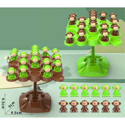 Monkey Balance Tree Focus Balance Training Children's Toys Folding Music Series Parent Child Interactive Board Game