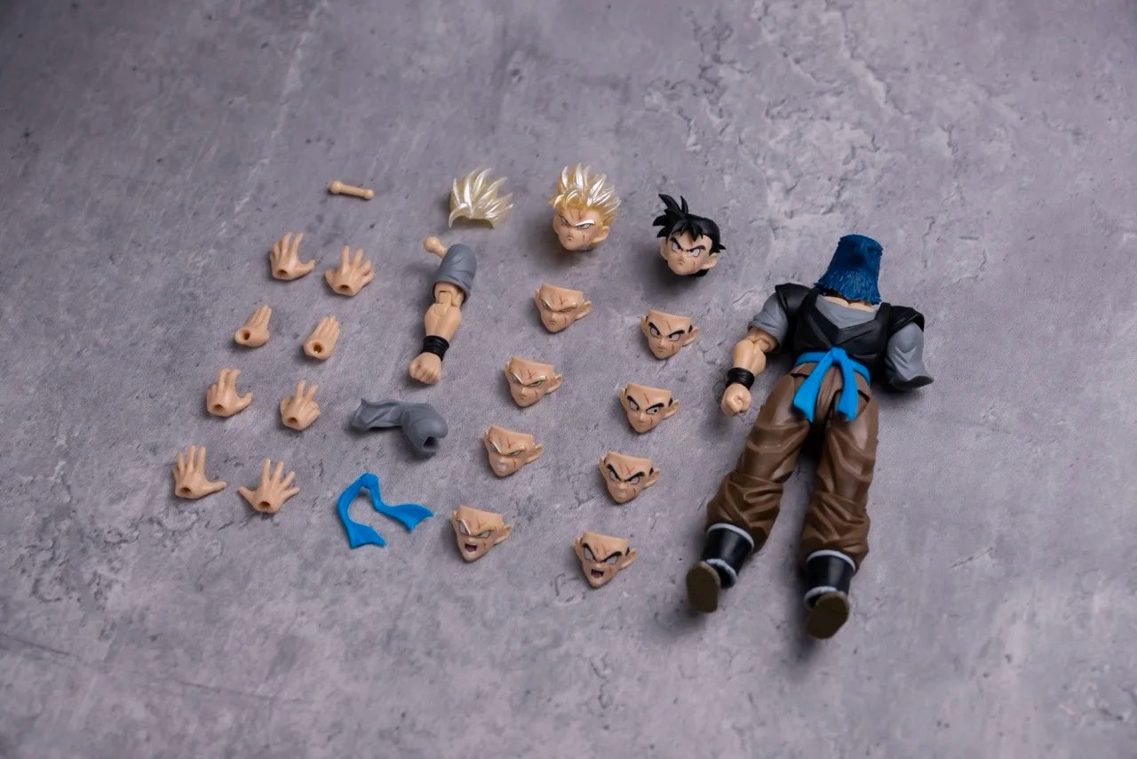 IN-STOCK HA TOYS Son Gohan One-armed Action Figure Dragon Ball Figures Missing Arm Gohan Eagle Hero Figures HAZ002 & HAZ003 Toy