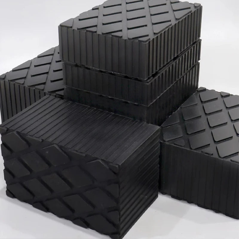 Car Lift Shock Absorbing Jack Pad Blocker Solid Rubber Pads Support Non Slip Spacer for Jack Racks Lifting Equipment Accessories