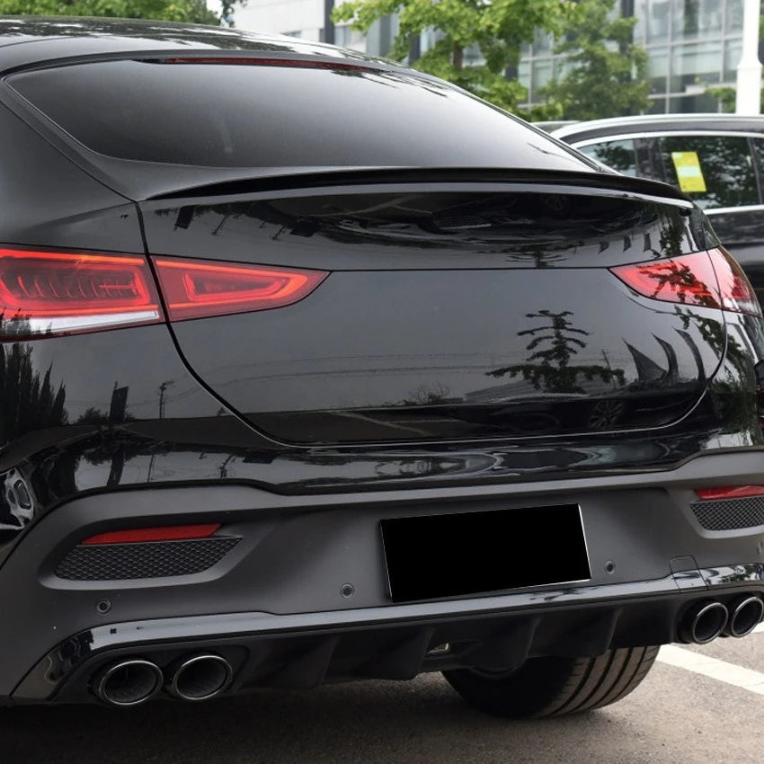 Car Rear Trunk Wing For Mercedes-Benz GLE Coupe C167 GLE350 450 GLE53 2020+ For AMG Style Tail Wing Splitter Spoiler Body Kit