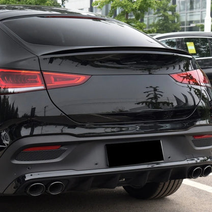 Car Rear Trunk Wing For Mercedes-Benz GLE Coupe C167 GLE350 450 GLE53 2020+ For AMG Style Tail Wing Splitter Spoiler Body Kit