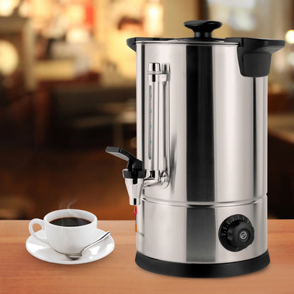 5L Stainless Steel Coffee Urn 1kw Electric Coffee Maker Adjustable Temperature Hot Water Urn for Tea Hot Chocolate Coffee