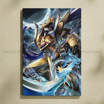 Japanese Anime Canvas Wall Art Digimon Digital Monsters Home Decorative HD Print Poster Painting Modern No Frame For Living Room