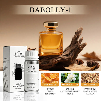 TEABLUM 100ML Aromatic Hotel Essential Oil Hotels Home Air Freshener Pure Plant Essential Oil Alcohol Free for Electric Diffuser