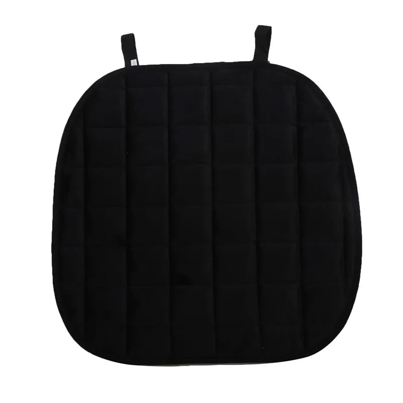 Car Seat Cover Front Rear Flocking Cloth Cushion Non Slide Winter Auto Protector Mat Pad Keep Warm Universal Fit Truck Suv Van