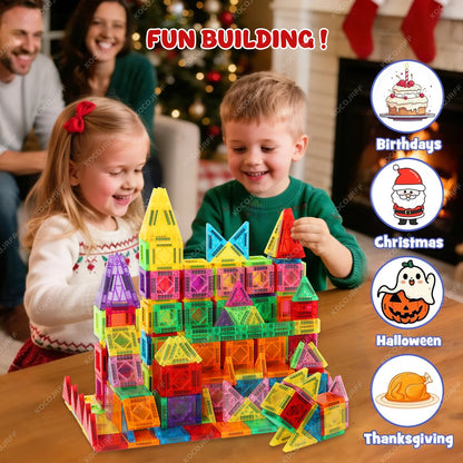 Mini Portable Magnetic Building Toys for All Kids. Travel-Friendly STEM Educational Toys in Random Colors. Great Gifts