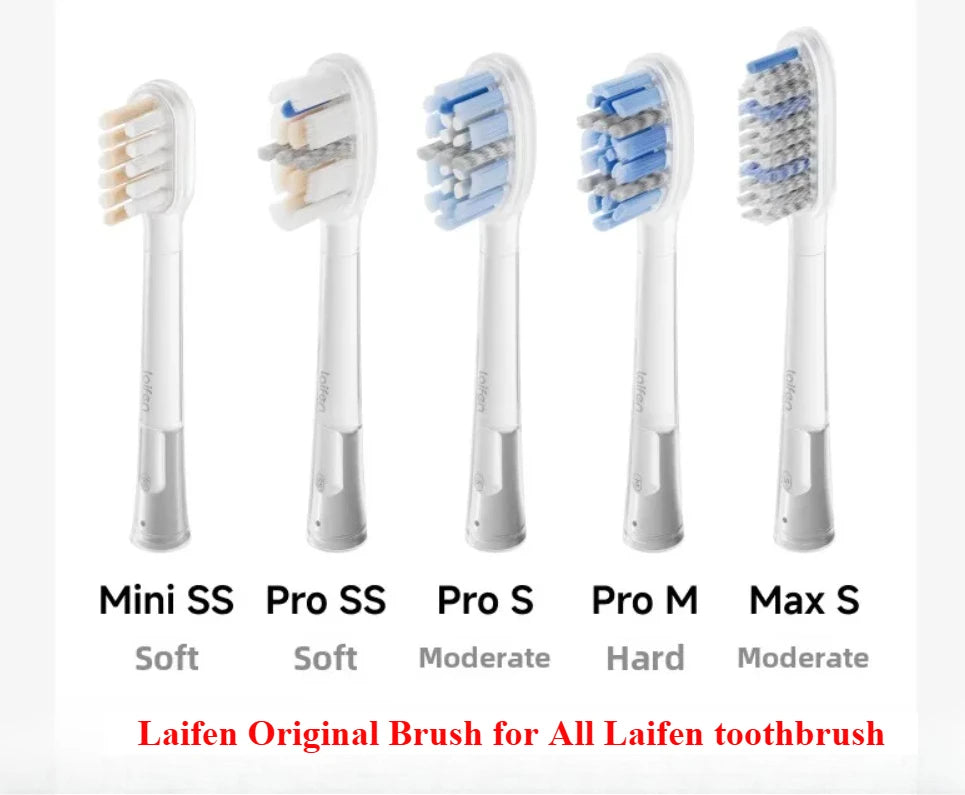 Original Brush Head Only for Laifen New Electric Toothbrush  I2 ABS cushioning Model Mini SS / Pro SS/Pro S/Pro M/Max S
