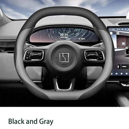 For Zeekr 7X 2024 2025 2026 Car Steering Wheel Cover Non-slip  Anti-scratch Protect Suitable for all seasons Interior Accessorie