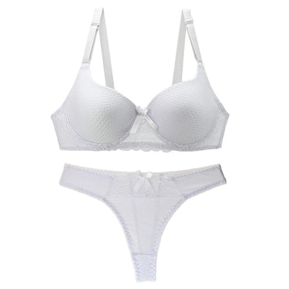 2023 New Sexy Underwear Red White Pnik Blue Black Beige Lingerie Large Size Hook Eye BCDE Cup Bra Sets For Women