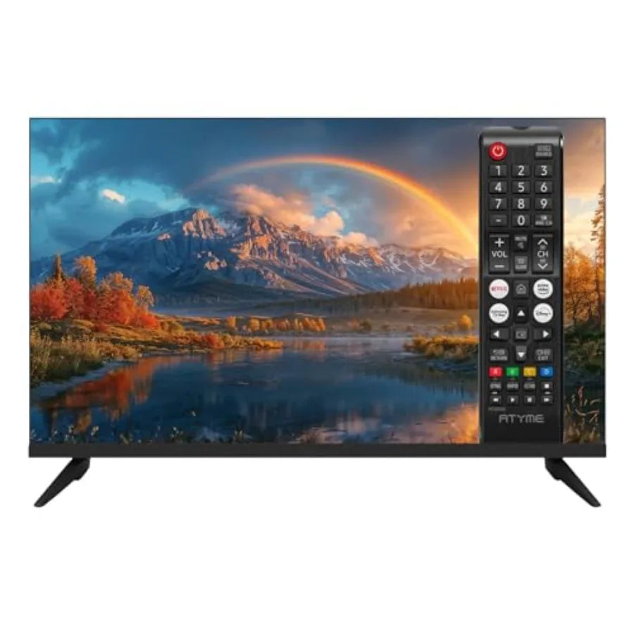 32-inch 720p HD LED Smart TV Powered by Tizen Os, WiFi Television, HDR 10, HDMI, Bluetooth, Flat Screen Television, 1*USB 3* HD