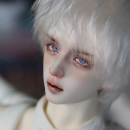 ML Eric 1/3 Ball Jointed Doll Head Divine Gentle Youth Male Faceup Unpainted Resin Head Sculpt Anime Style Doll Toy