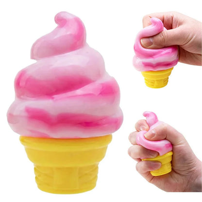 Cheese Squishy Ball Toy Slow Rebound Push Stress Relief Sensory Toys Cheese Stress Ball Fidget Toy