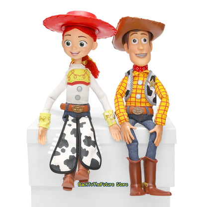 Disney 4 Talking Woody Jessie Action Figures Anime Decoration Collection Speak Sound Toy Model Gift