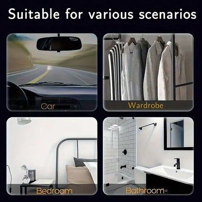Car Air Refresher Car Suspension Decoration Home  Refresher Natural Tea Paper Vanilla perfume Car Interior Hanging Paper