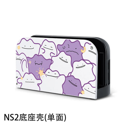 Switch 2 Split Protective Case Ditto Pikachu Pattern Cover For Ns2 Game Console Anti Scratch Gaming Accessories birthday gifts