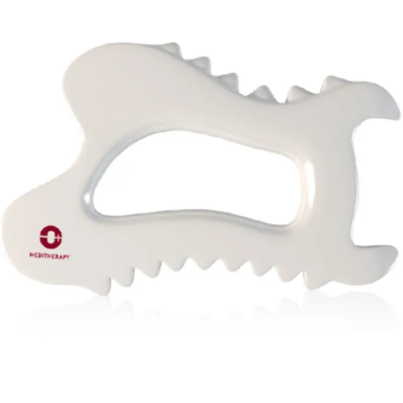 Ceramic Gua Sha Board Skin Scraping Tools Face Massager Whole Body Carving Guasha, Body Massage Tool