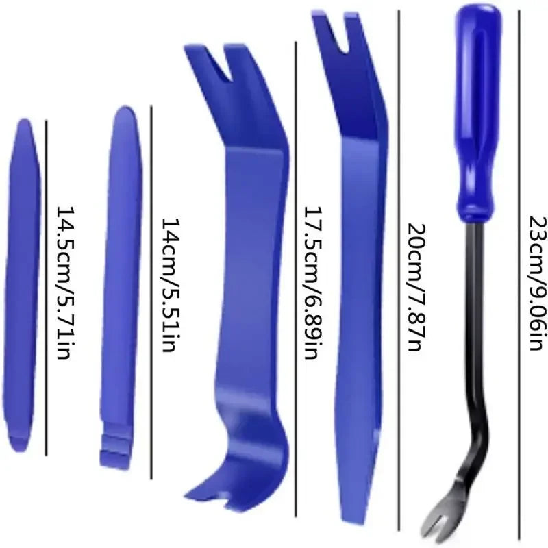 Auto Door Clip Panel Trim Removal Tools Kits Navigation Blades Disassembly Plastic Car Interior Seesaw Conversion Repairing Tool