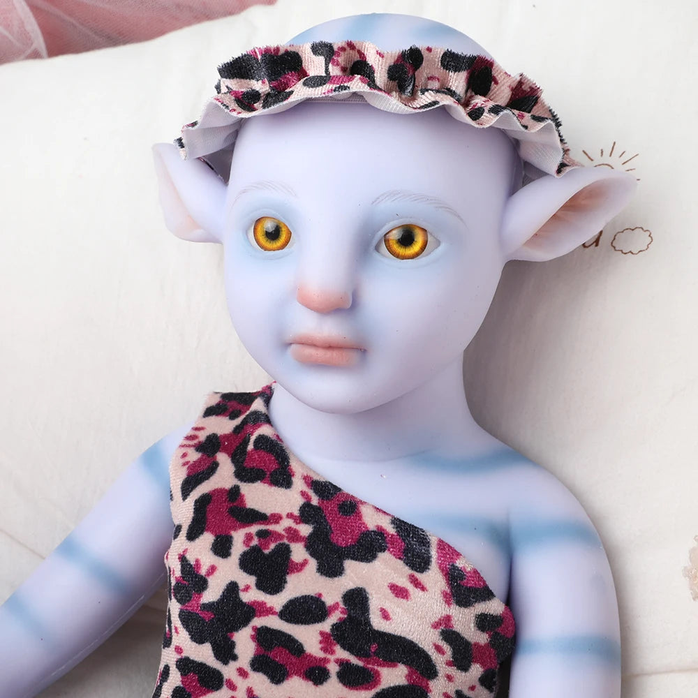 IVITA WG1810 16.53inch 1787g 100% Full Body Silicone Reborn Baby Dolls Lifelike Girl Avatar Baby Realistic Bebe Christmas Toys