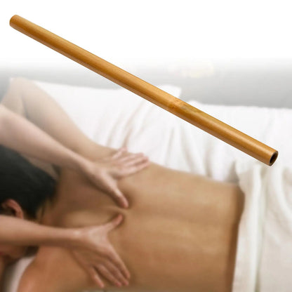 Bamboo Massage Sticks Beauty Salon Roller Stick for Neck Full Body Waist