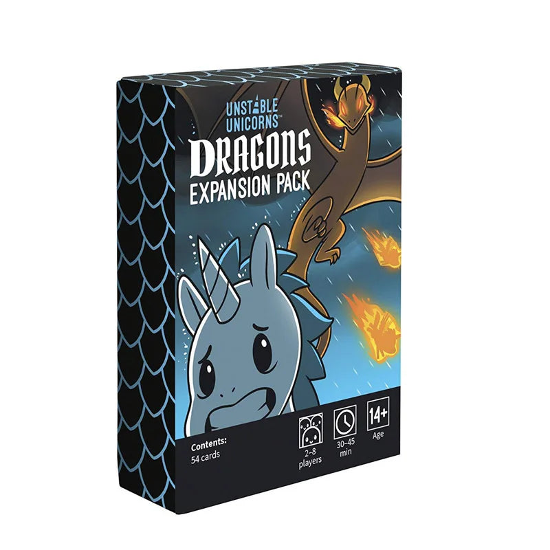 Unstable Games Here to Slay Card Game Unicorns Here to Sleigh Holiday Expansion Pack Family Game Night Strategic role Card Game