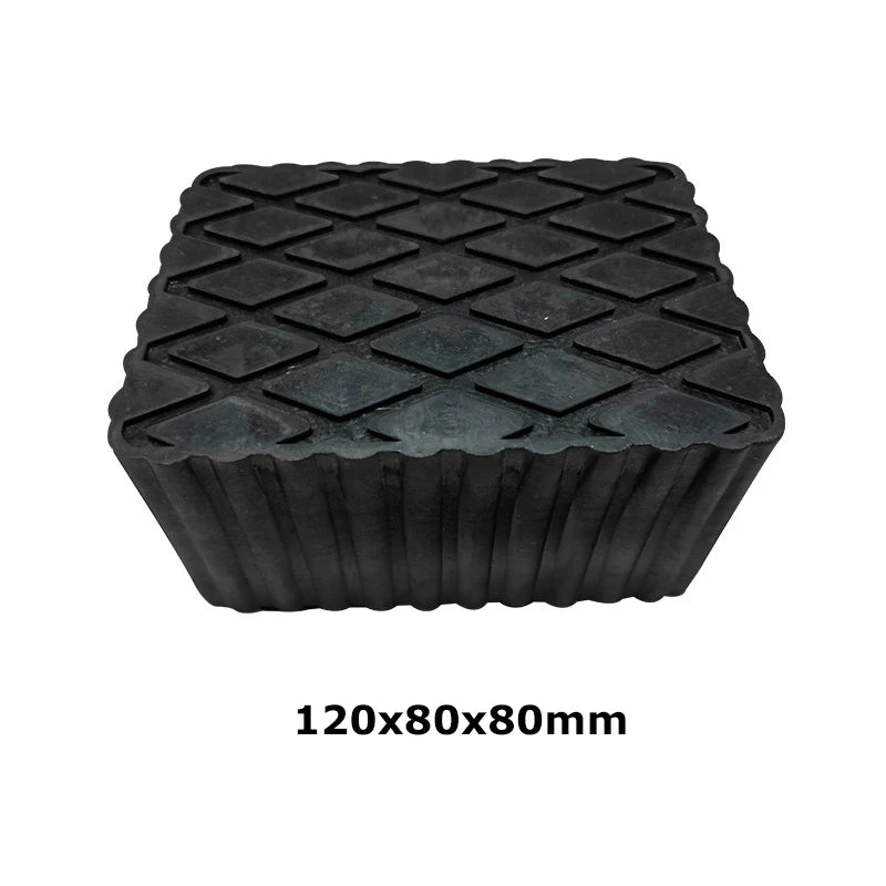 Car Lift Shock Absorbing Jack Pad Blocker Solid Rubber Pads Support Non Slip Spacer for Jack Racks Lifting Equipment Accessories