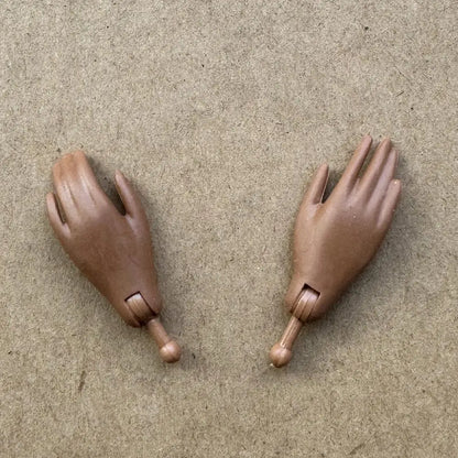 2001 Version Original Brazz Doll Multi-Joint Movable Vintage Rare Face Doll Heads And Shoes Replacement Hand DIY Toy Accessories