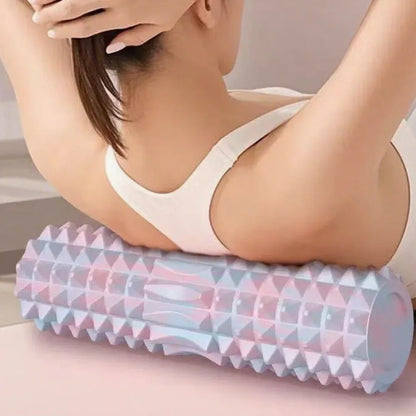 [Three Piece Massage Set] Massage Prick Ball, Massage Roller, Foam Massage Roller Shaft - A Necessary Household Massage Artifact