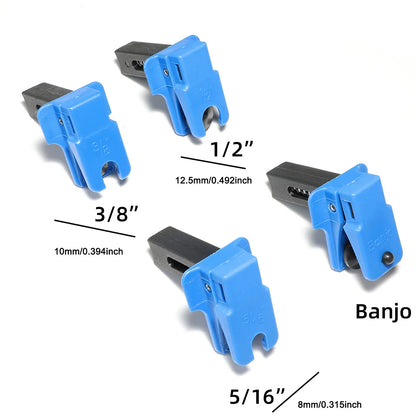 Car Brake Oil Clamp Pipe Plug Tool 4Pcs Leak Proof Brake Lines Stoppers Prevent Oil Spills Automotive