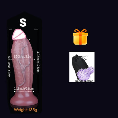 Realistic Anal Silicone Dildo Soft Huge Penis Suction Cup Vagina Adult Masturbator Cock Big Dick Butt Plug Sex Toys For Woman18+